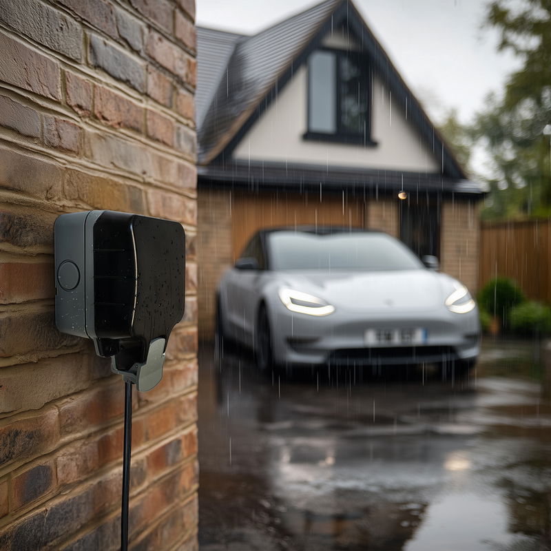 BG launches waterproof single socket for ev use