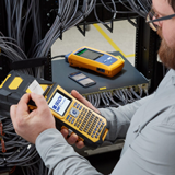 Print labels using data from the Fluke LinkWare Live cloud