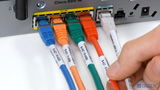 Rotating labels aid faster cable troubleshooting
