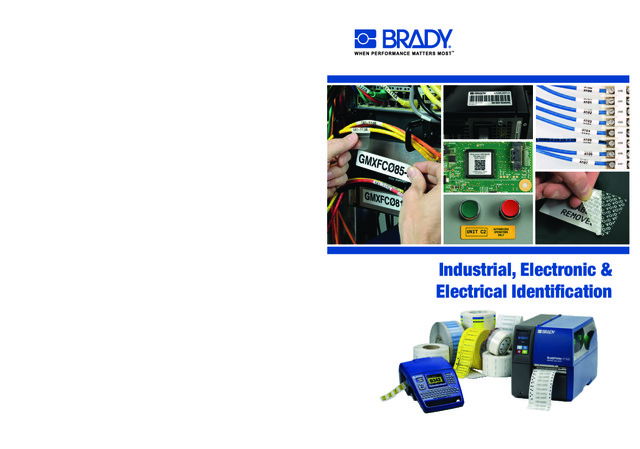 Industrial, Electronic & Electrical Identification - Brady - 2018
