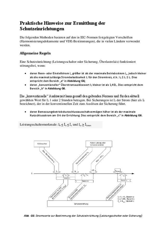 Grundlagenreihe – Schutz von Stromkreisen: Teil 3 Praktische Hinweise zur Ermittlung der Schutzeinrichtungen