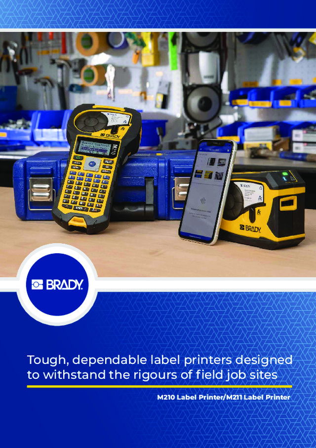 Tough, dependable label printers designed to withstand the rigours of field job sites