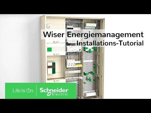 Tutorial: Wiser Energiemanagement System Installieren | Schneider Electric Deutschland