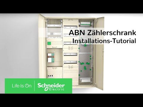 Tutorial: ABN Zählerschrank Installation | Schneider Electric Deutschland