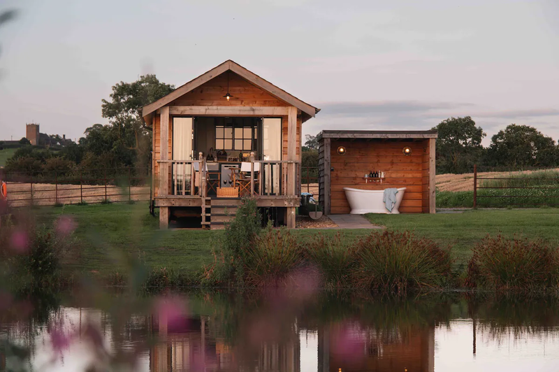 Click Smart solution for remote luxury lakeside holiday cabins