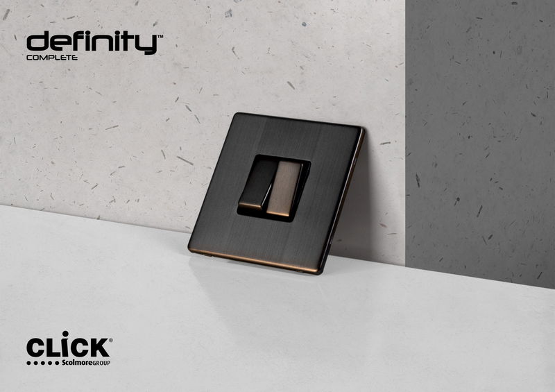 Click Scolmore introduces Definity Complete in Matt Bronze