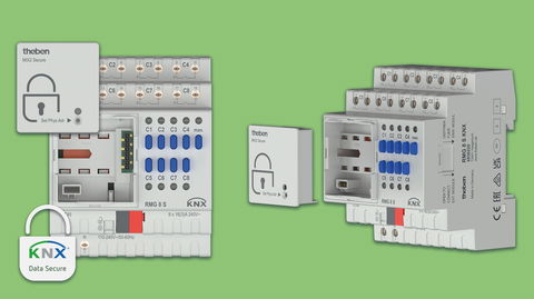 Mehr Sicherheit nachrüsten: Theben MIX2 Aktoren mit KNX Data Secure