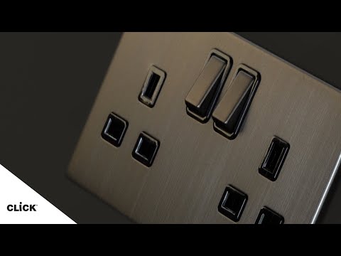 Definity Complete Matt Bronze Finish - By Click Scolmore
