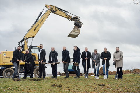 Erster Spatenstich für Millionen-Investition  Erweiterung der Produktion am Standort in Haigerloch durch ein Logistikzentrum