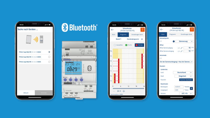 Neue Theben Jahresschaltuhren top3: Mehr Leistung und flexibles Bedienkonzept
