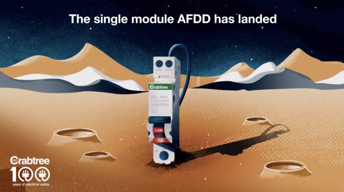 Crabtree’s new miniature AFDD means a big leap for electrical safety