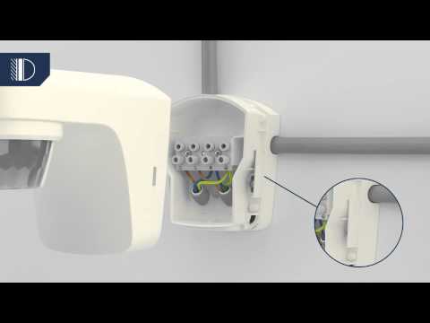 theLuxa S Bewegungsmelder Montage