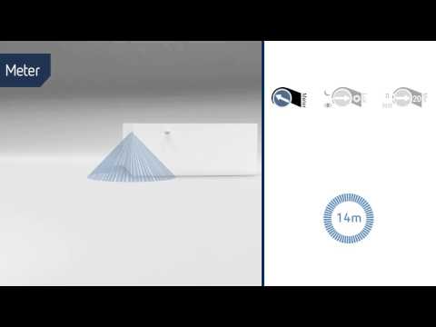 Erfassungsbereich vergrößern bzw. verkleinern Bewegungsmelder theLuxa S360