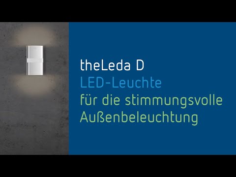 LED-Leuchte theLeda D von Theben für die stimmungsvolle Beleuchtung im Außenbereich