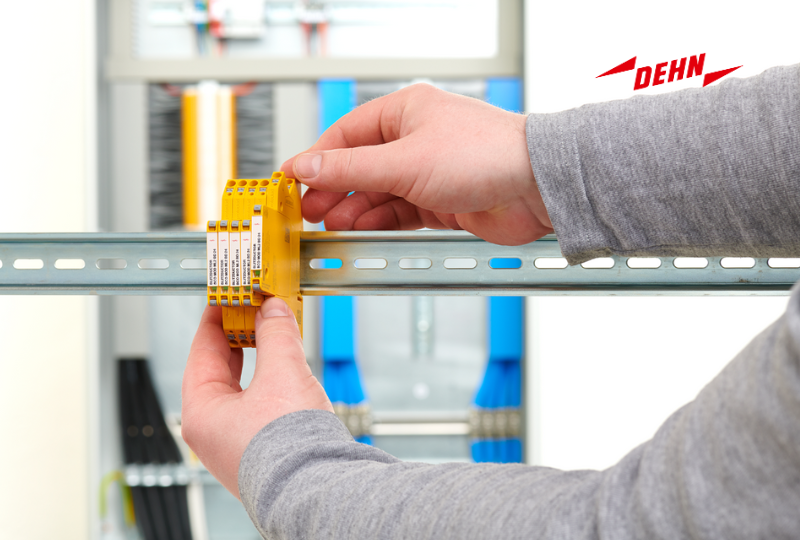 Level up your surge protection with DEHN'S BLITZDUCTORconnect