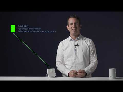 Der Theben AMUN 716 CO2-Monitor - Richtig lüften in der Schule und im Büro