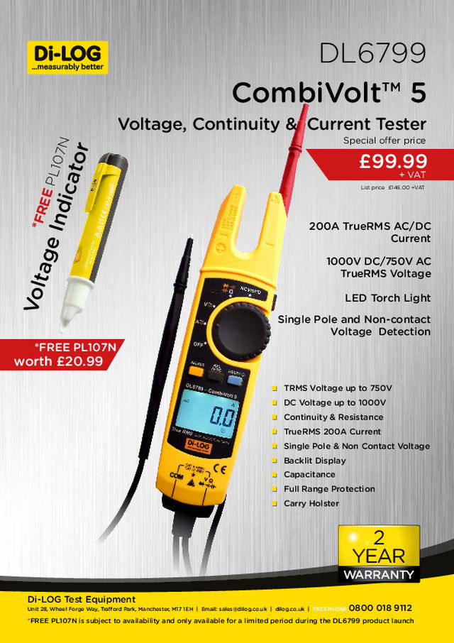 DL6799 CombiVolt™ 5