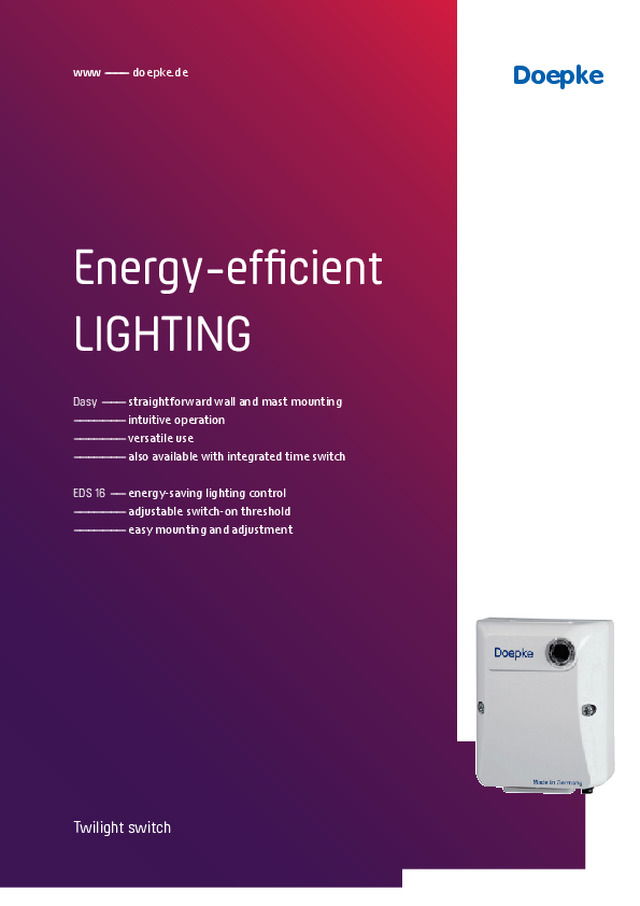 Energy-Efficient LIGHTING