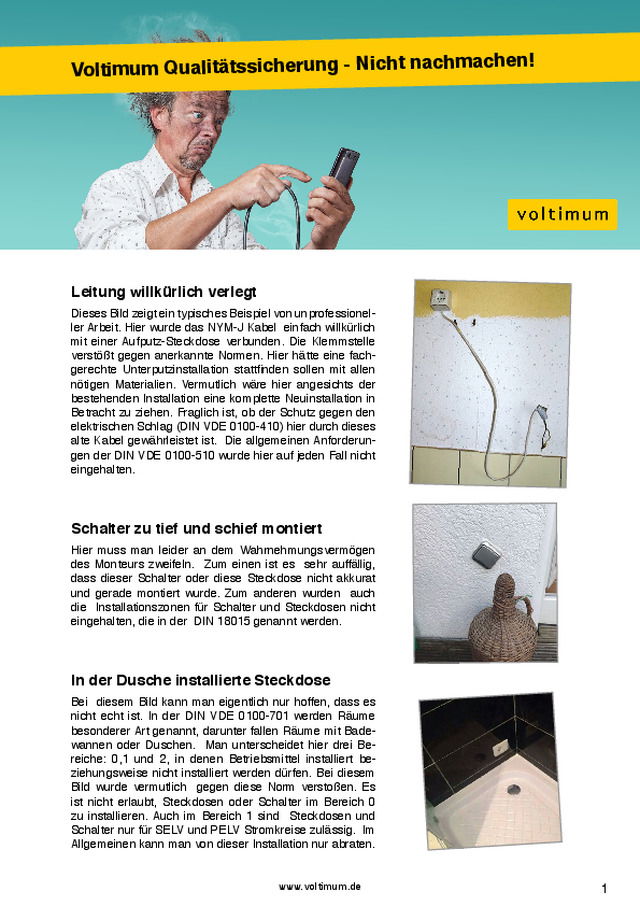 Pfusch - Diese Arbeiten Ihrer Kollegen werden Sie schockieren