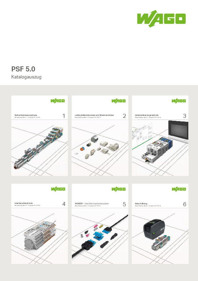 Katalogauszug PSF 5.0