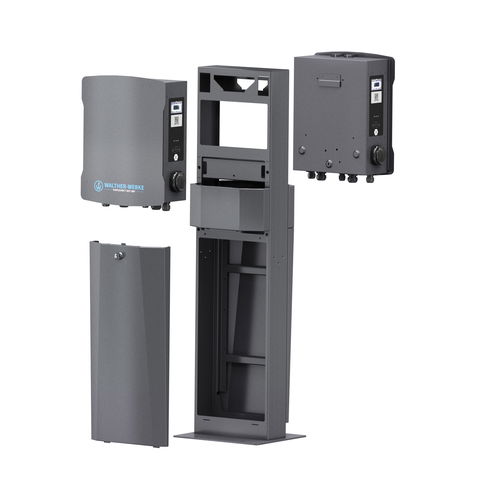 EVO modular system - Modulares Ladesystem für Unternehmen und Flotten.