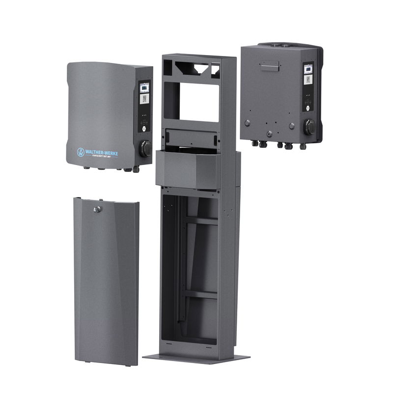 EVO modular system - Modulares Ladesystem für Unternehmen und Flotten.