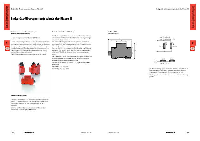PU III für Endgeräte details