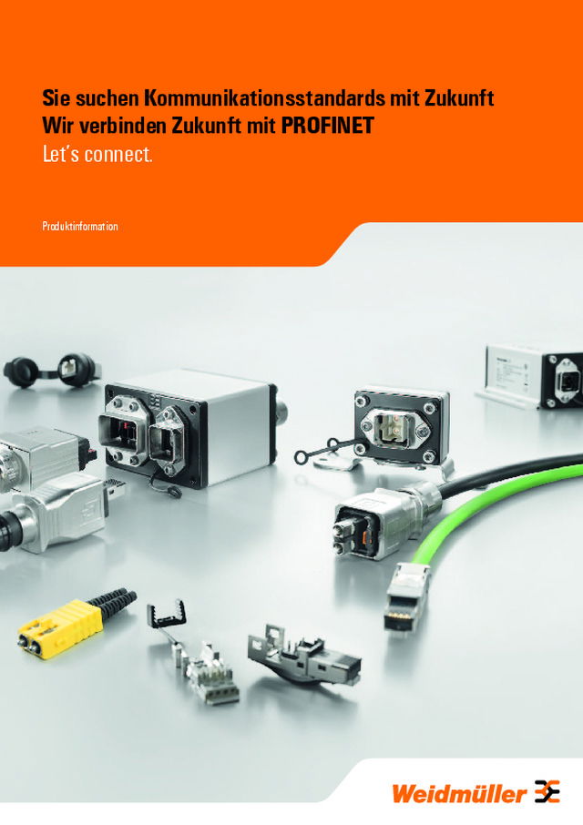 OMNIMATE®-Geräteanschlusstechnik für PROFINET-Installationen