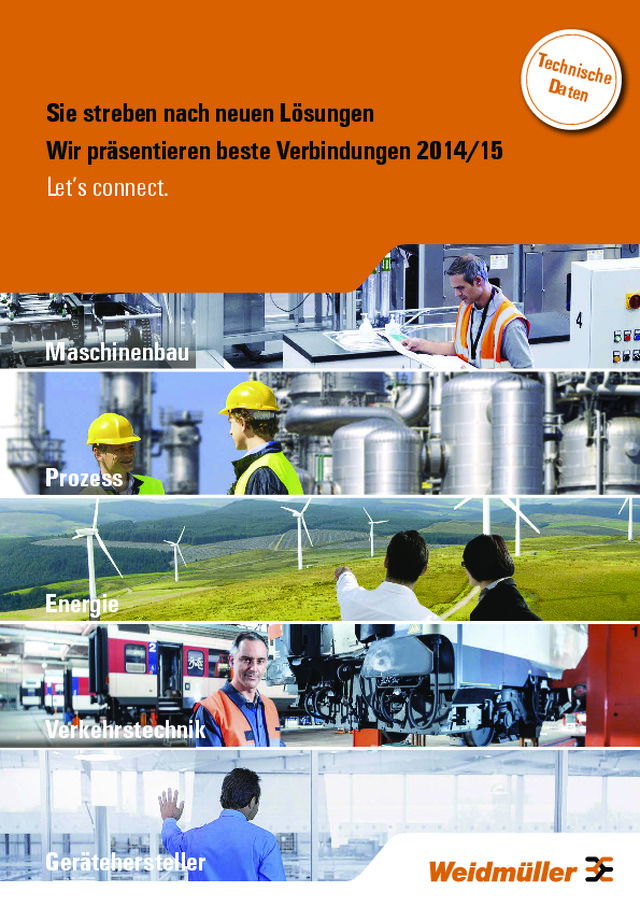 Neuheiteinkatalog 2014/15 (technische Daten)