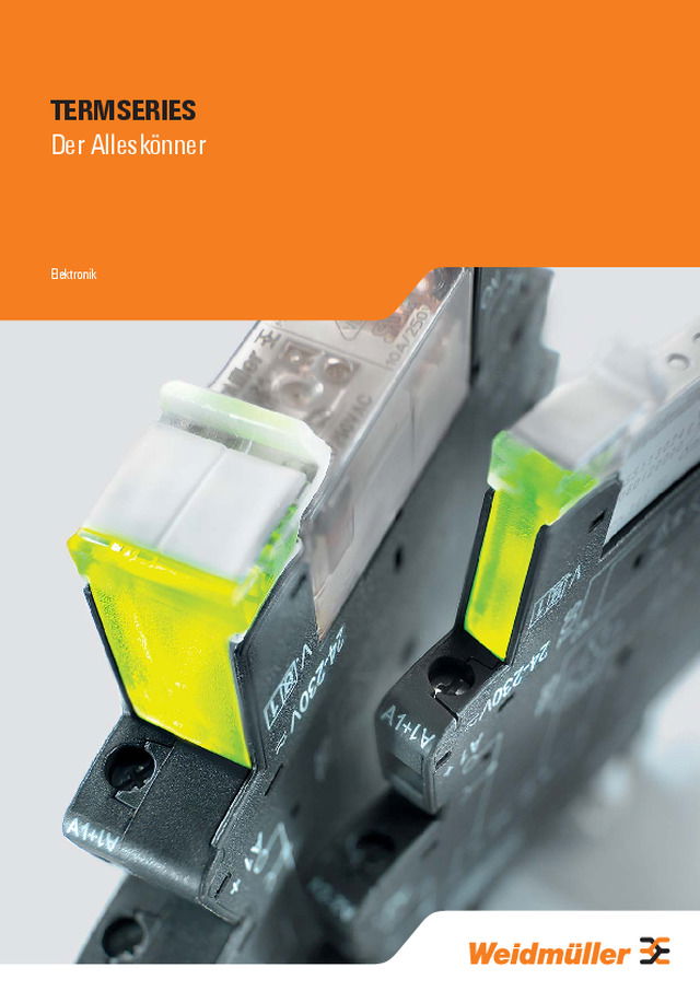 Relaiskoppler und Halbleiterrelais TERMSERIES