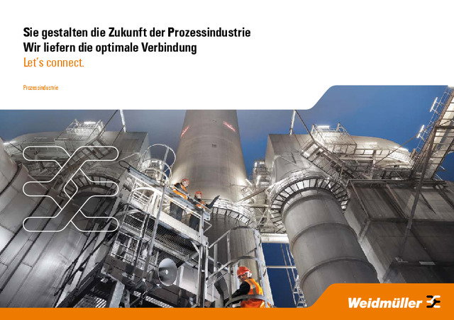 Weidmüller als Kompetenzpartner der Prozessindustrie