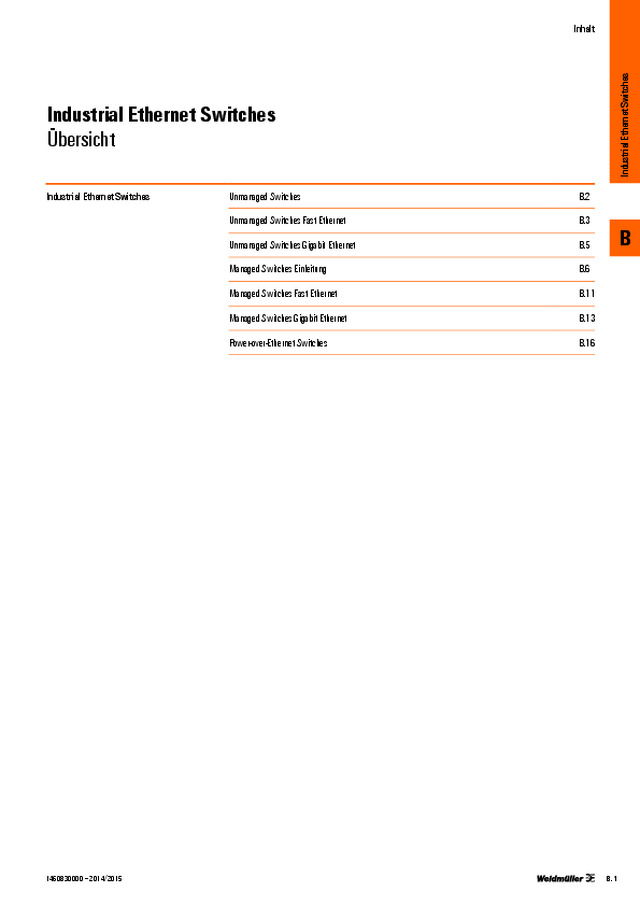 Industrial Ethernet Switches
