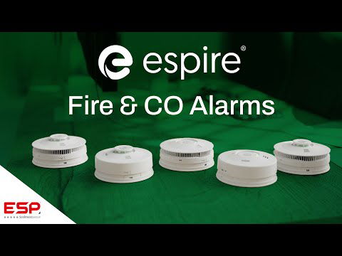 Introducing Espire! - The ultimate range of fire & CO alarms.