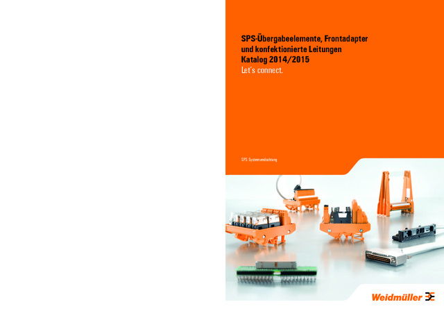 Gesamter Katalog-SPS-Übergabeelemente