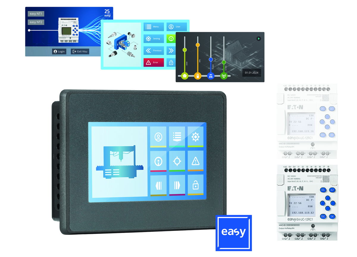 Eaton adds a new option – the RTD Advanced – to its easyE Remote Touch Display series