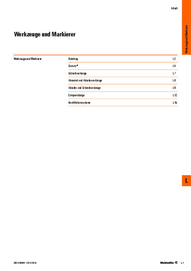 Werkzeuge und Markierer