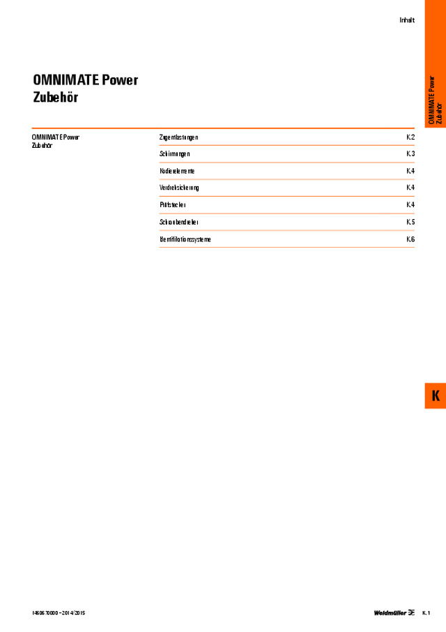 OMNIMATE Power  - Zubehör