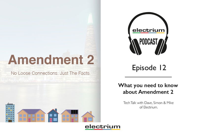 The latest episode of the Electrium podcast has just gone live! What you need to know about amendment 2