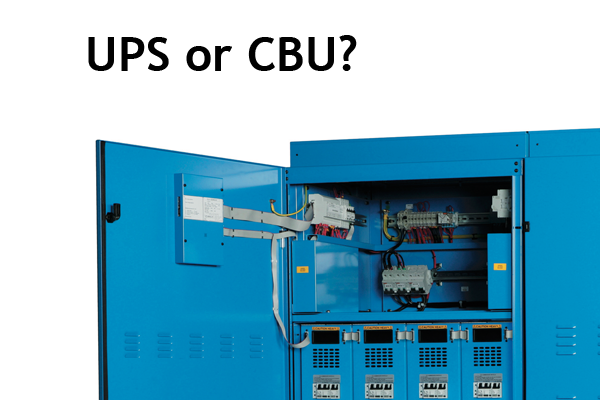 Emergency Lighting: UPS or CBU?