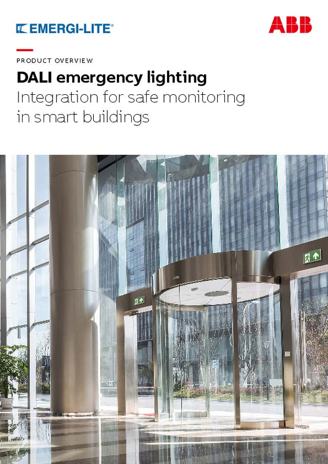 DALI emergency lighting