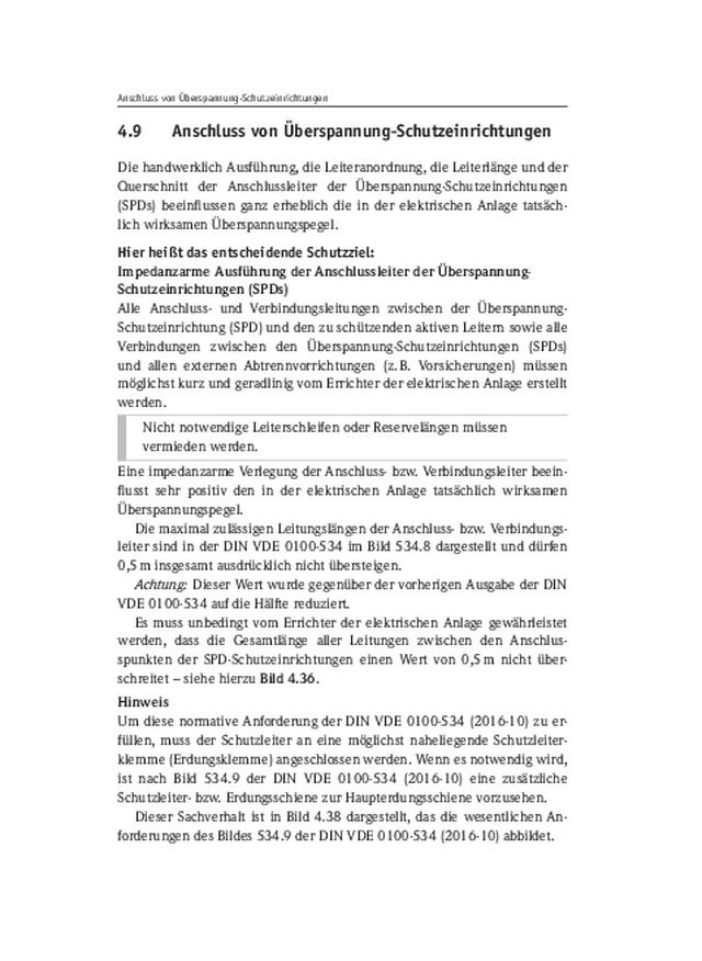 Blitz- und Überspannungsschutz: Anschluss von Überspannungs-Schutzeinrichtungen