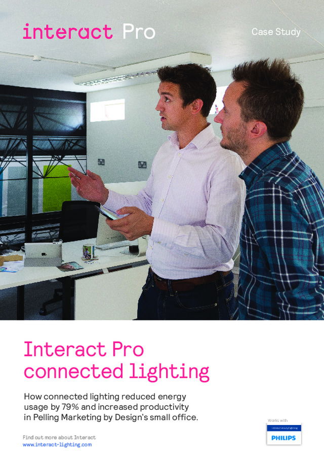 Interact Pro connected lighting