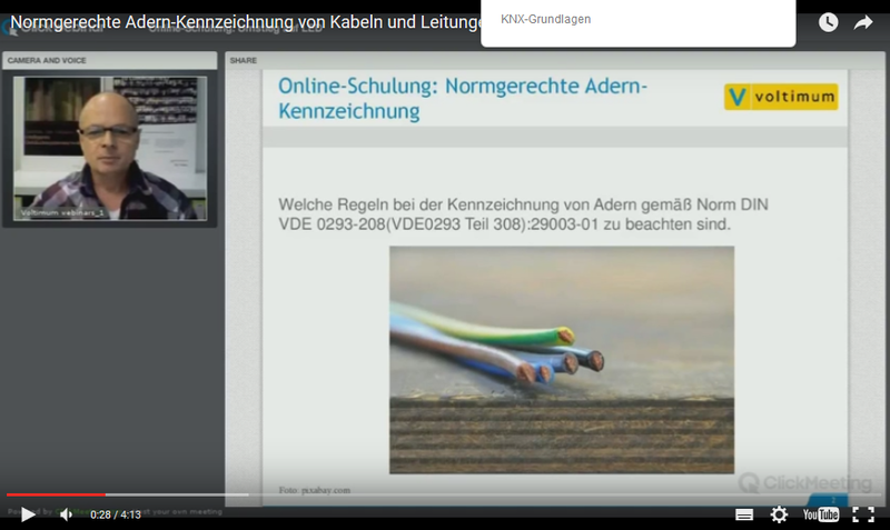 Normgerechte Adern-Kennzeichnung von Kabeln und Leitungen durch Farben