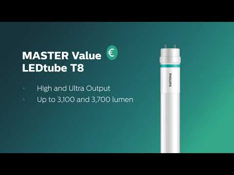 How do you install a T8 LED tube?
