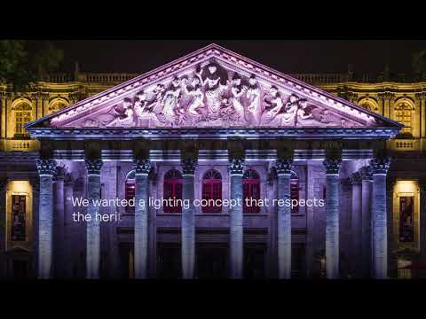 Major landmarks lighting by Interact