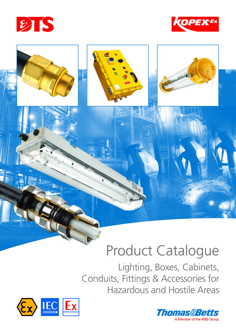 DTS lighting products featured in on-line catalogue