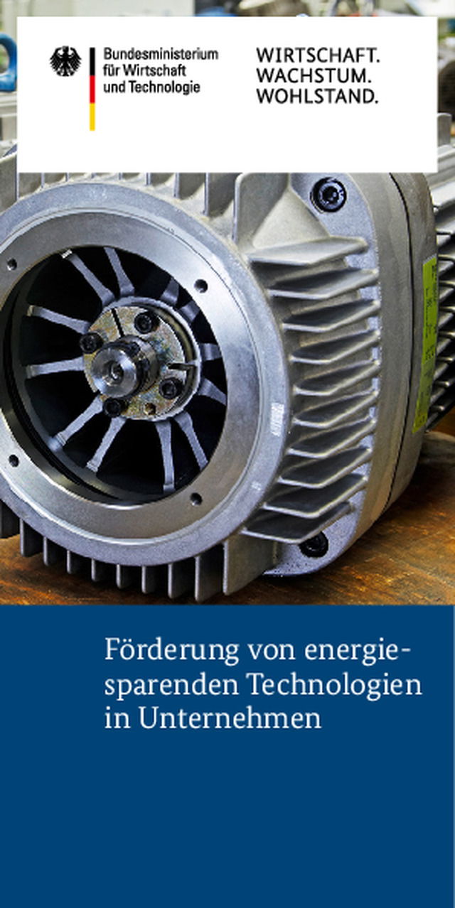 Förderung von energiesparenden Technologien in Unternehmen