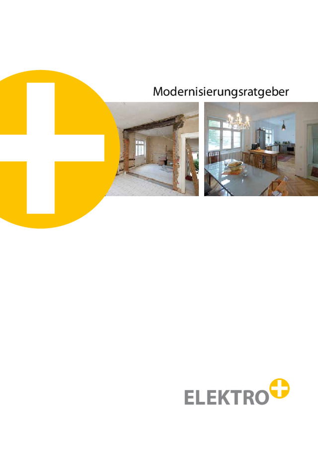 Elektro+ Modernisierungsratgeber
