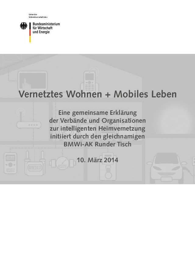 Vernetztes Wohnen + Mobiles Leben