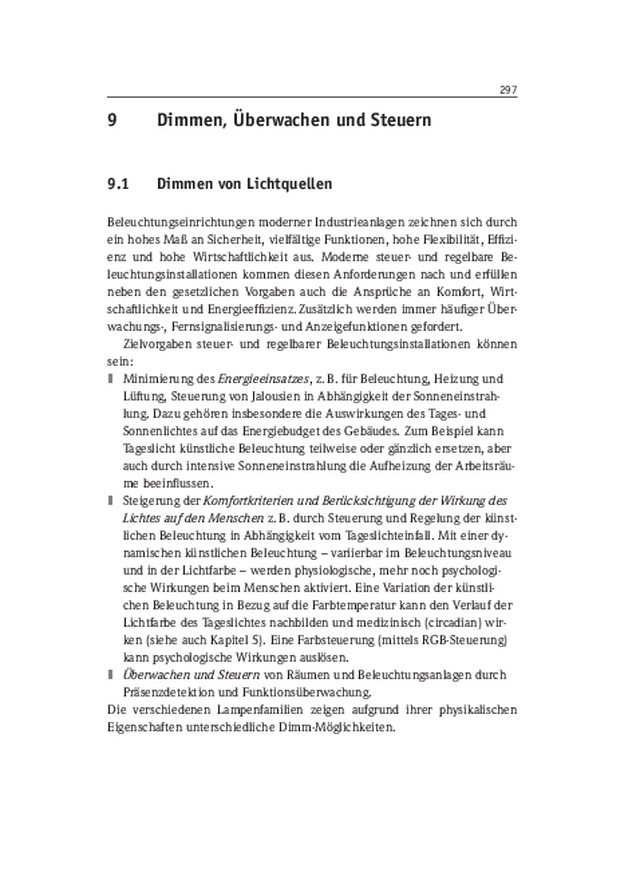 Dimmen Dimmmethoden